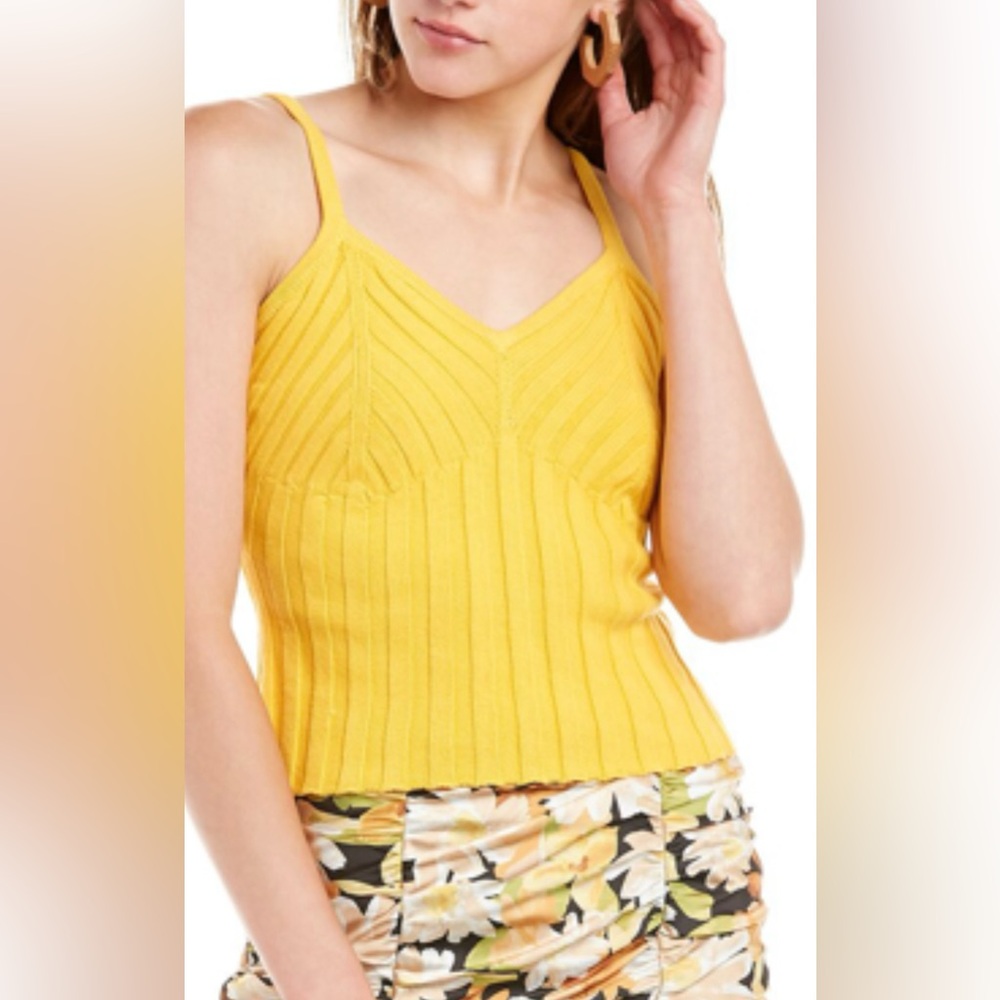 Finders Keepers Callisto Top In Orange Melon Gold